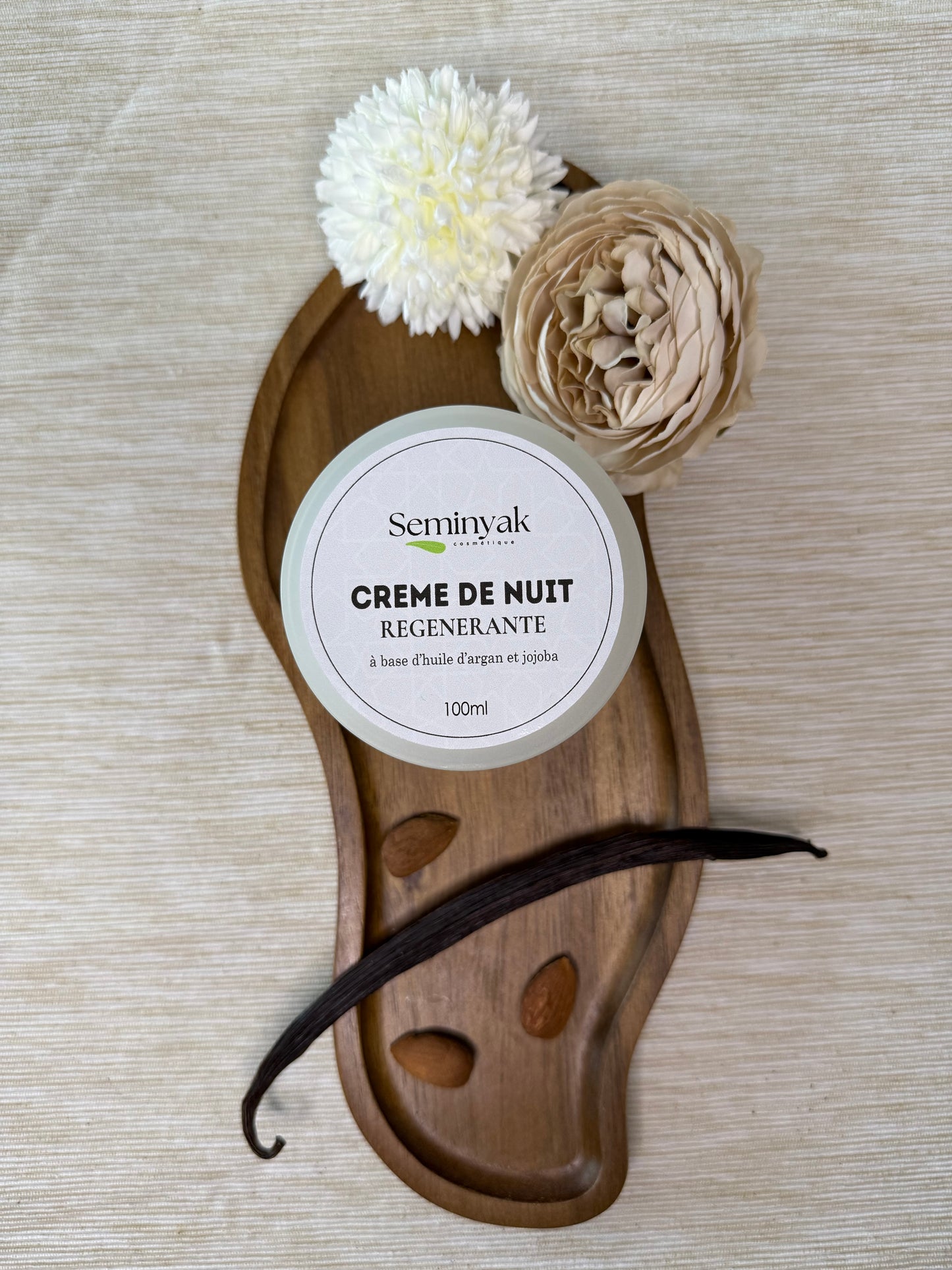 Crème de Nuit à l’huile d’argan - Hydratante & Anti-Âge