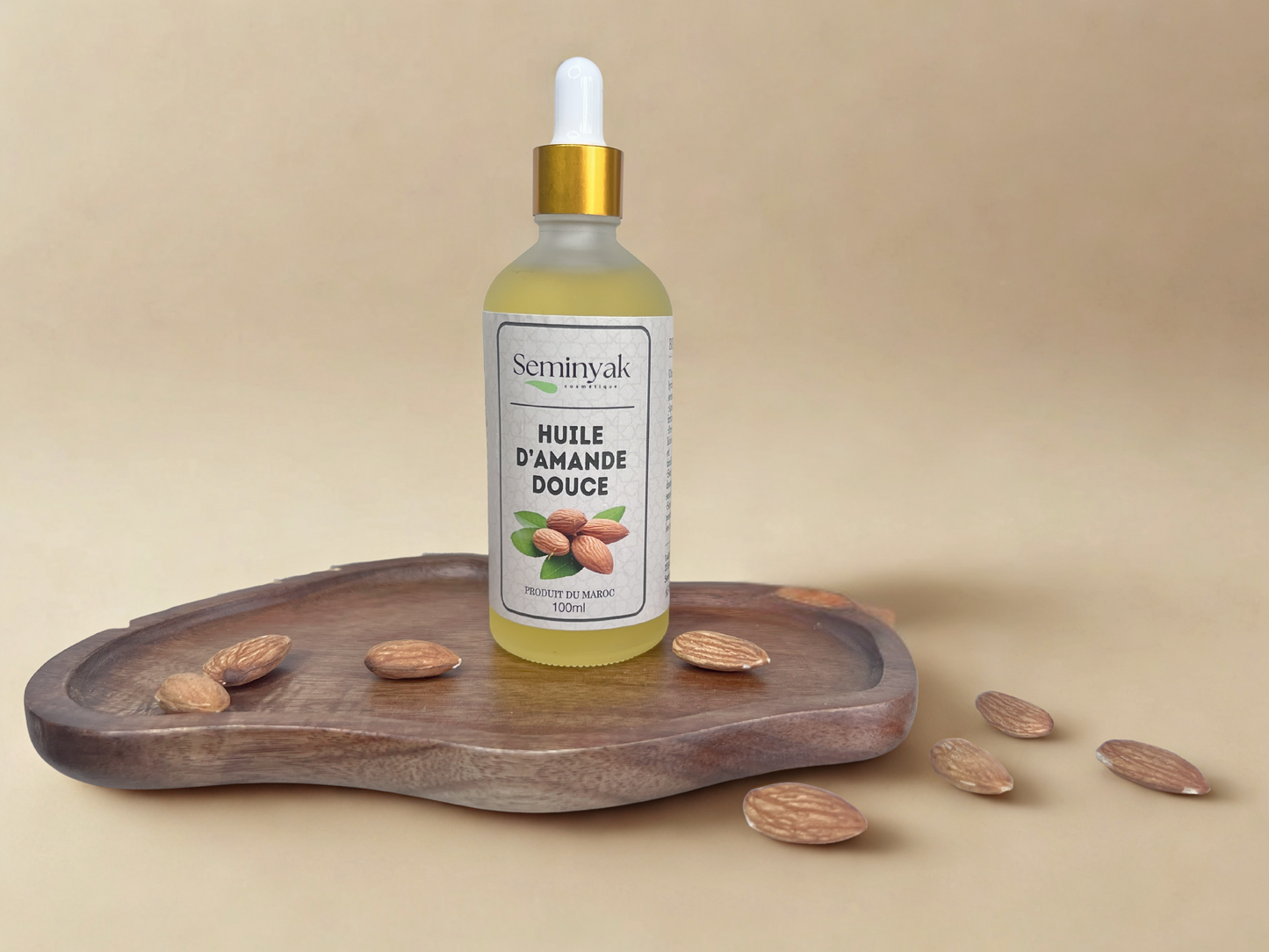 Huile d’Amande Douce Pure & Bio