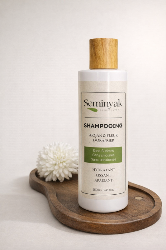 Shampoing sans sulfate Argan & Fleur d’Oranger