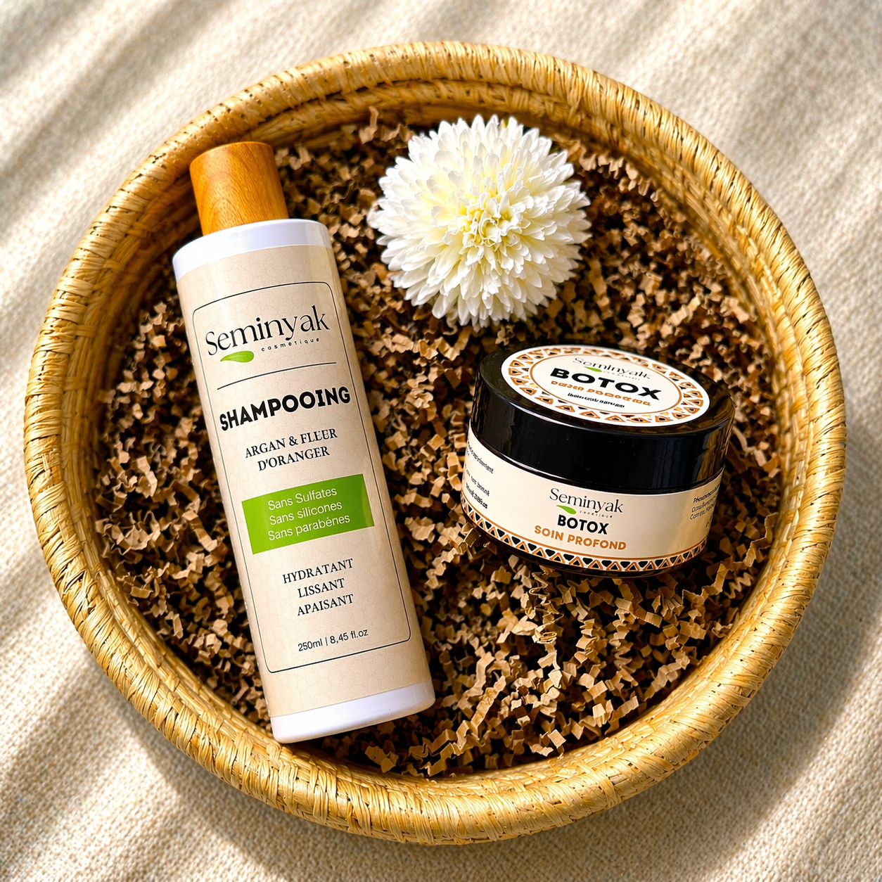 Rituel cheveux soyeux - Botox capillaire