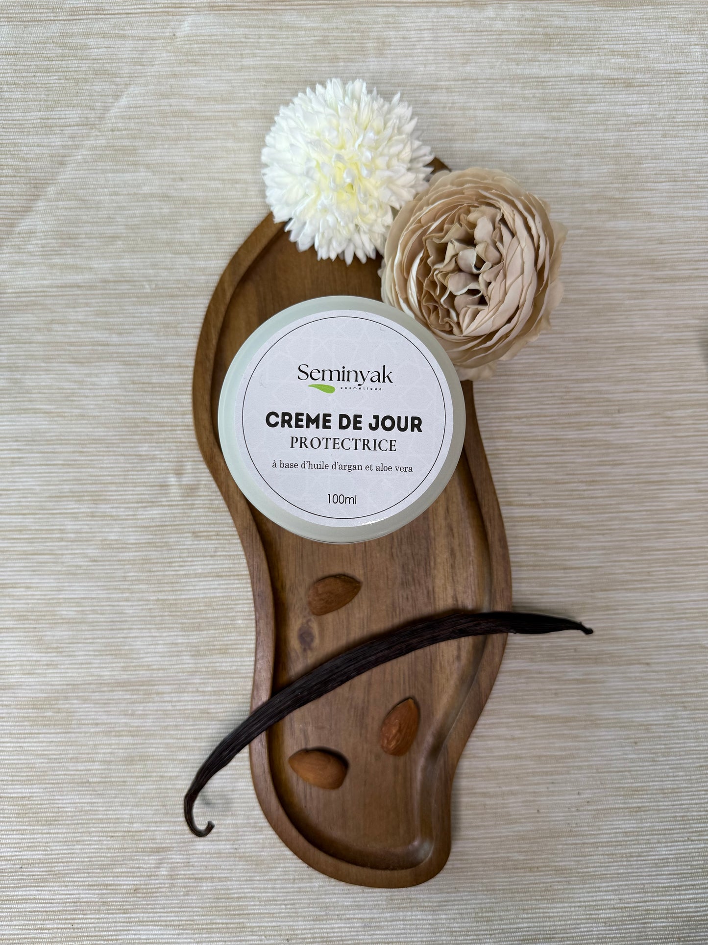 Crème de jour protectrice - à base d’huile d’argan et d’aloe vera